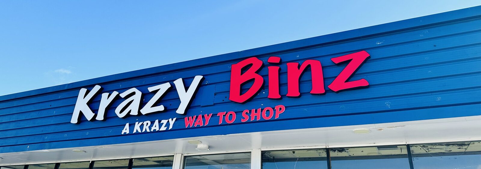 A Krazy Binz storefront